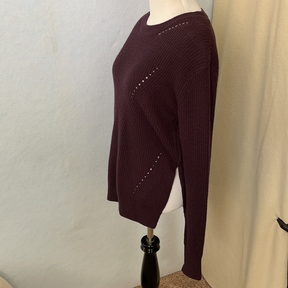 Lululemon Plum Purple Ribbed Knit Sweater - Picture 9 of 12